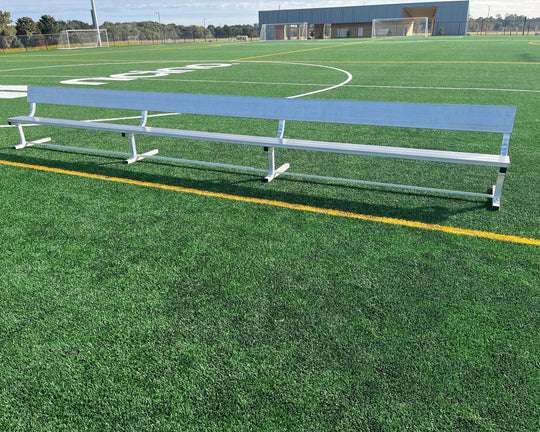 team bench soccer with back