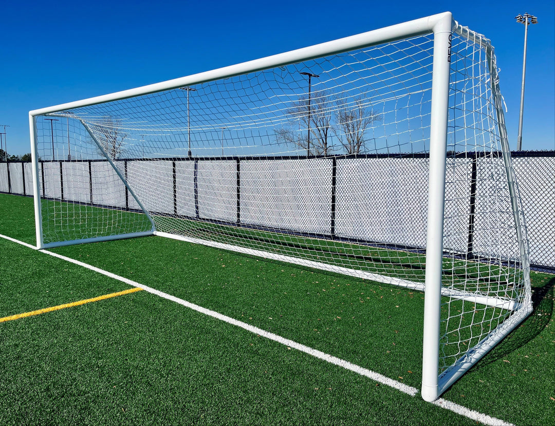8x24 full size soccer goal angle