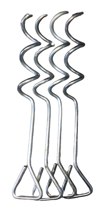 PEVO Corkscrew Ground Anchor (SET OF 4)