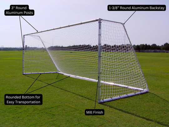 PEVO Economy Series Soccer Goal - 8x24-Goal-Pevo Sports-