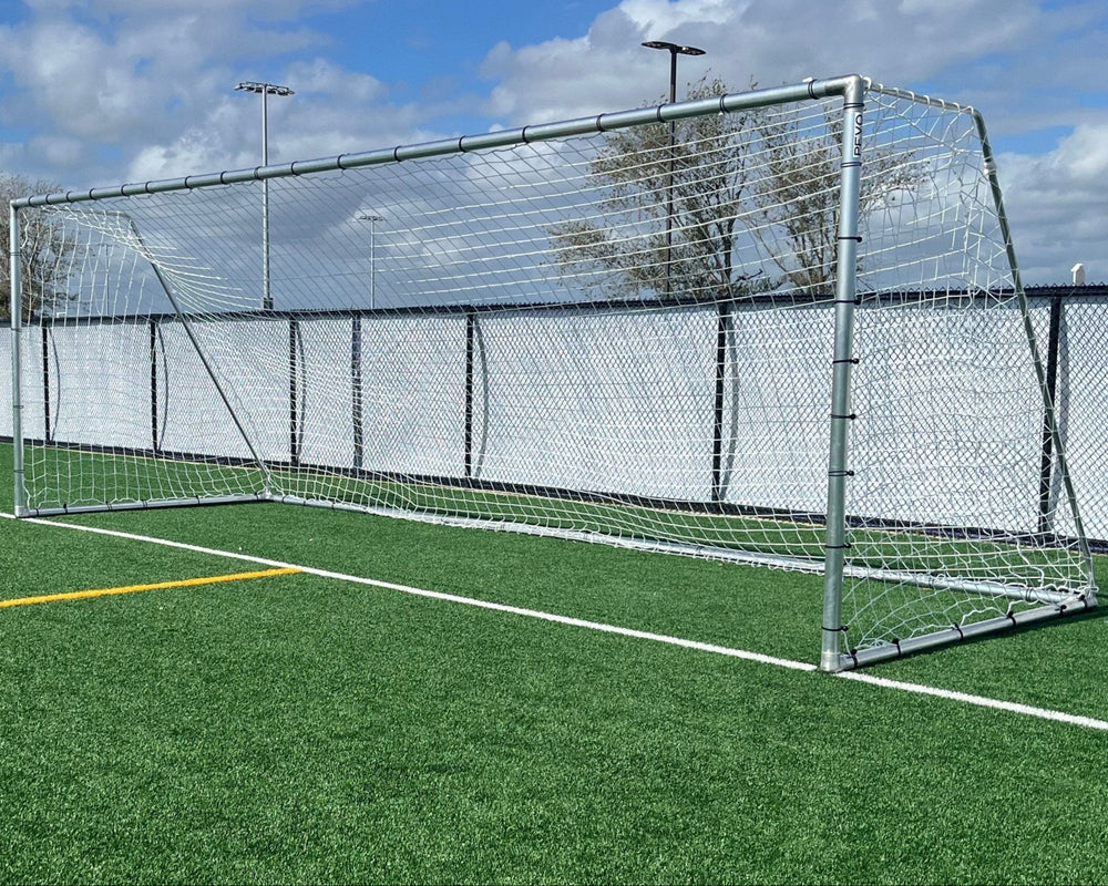 full size soccer goal angle