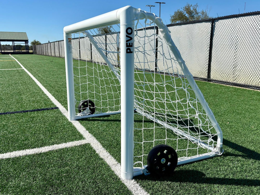 4x6 youth soccer goal with 2 wheels