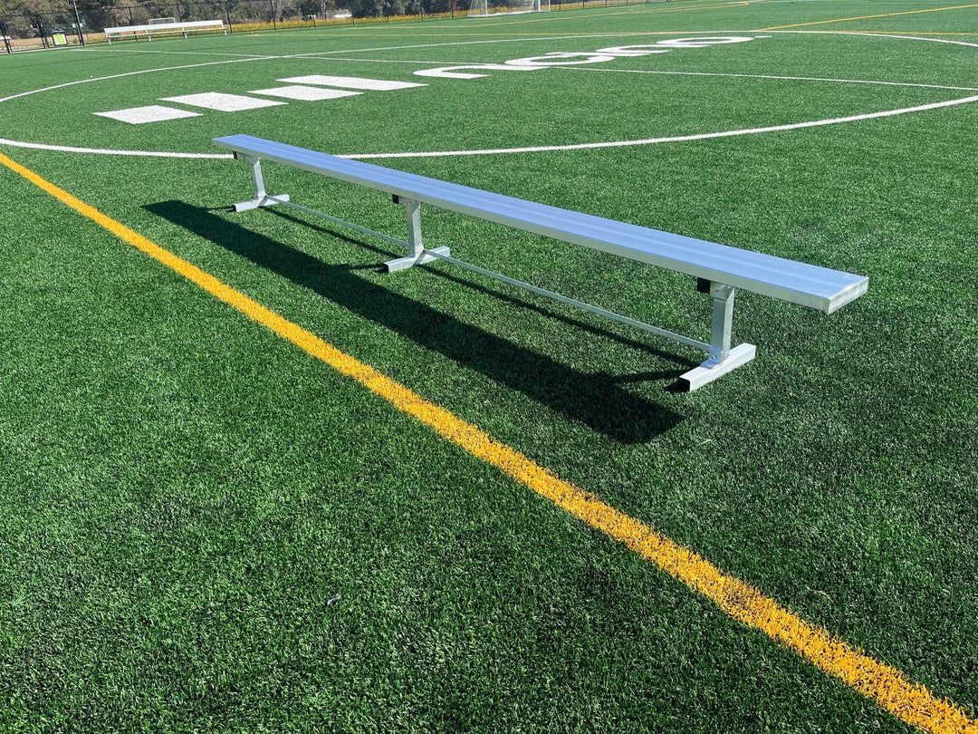 15 foot bench with back