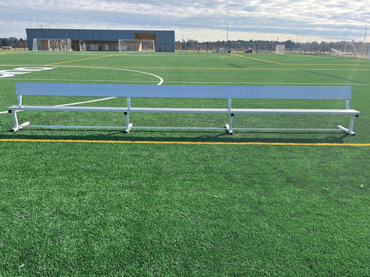 PEVO Team Bench with Backrest - 21' - PEVO SportsTBN-21B-1