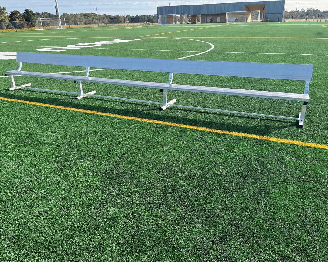 team bench soccer with back