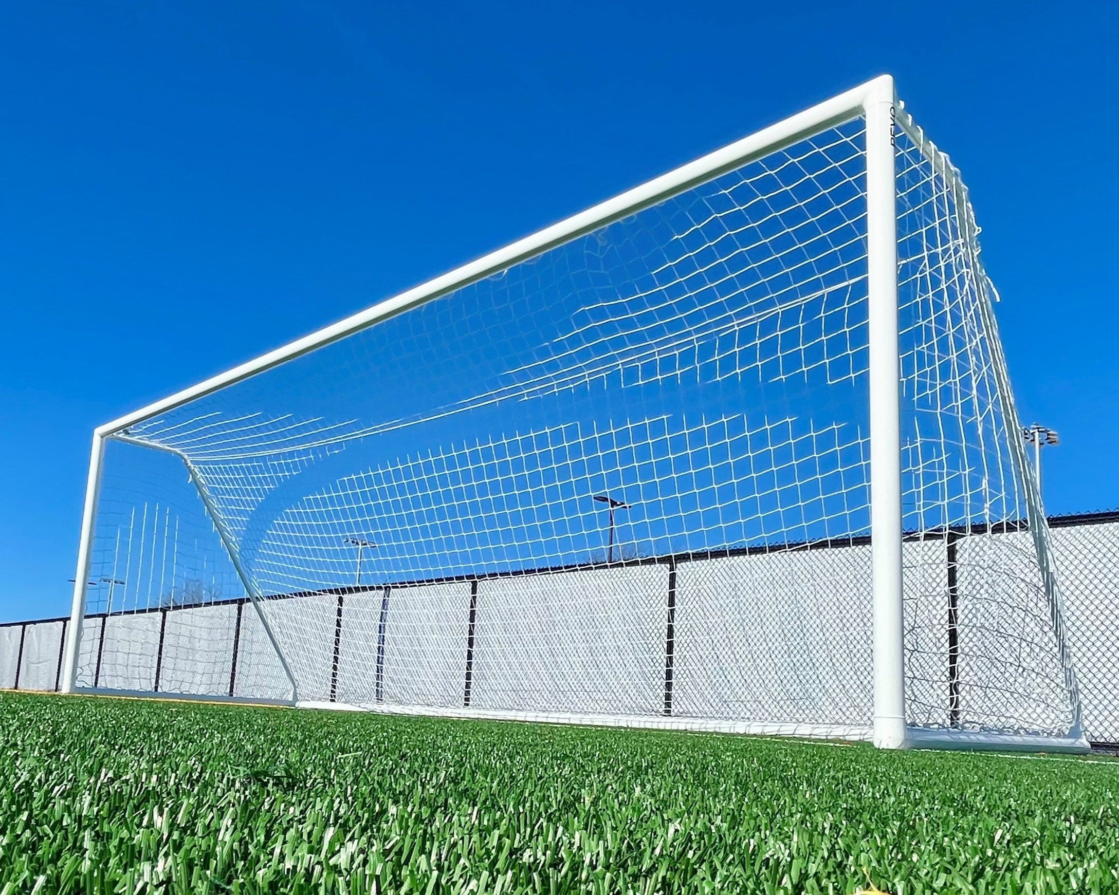 PEVO Supreme 6.5′×12′ Youth Aluminum Soccer Goal – USA Made – PEVO