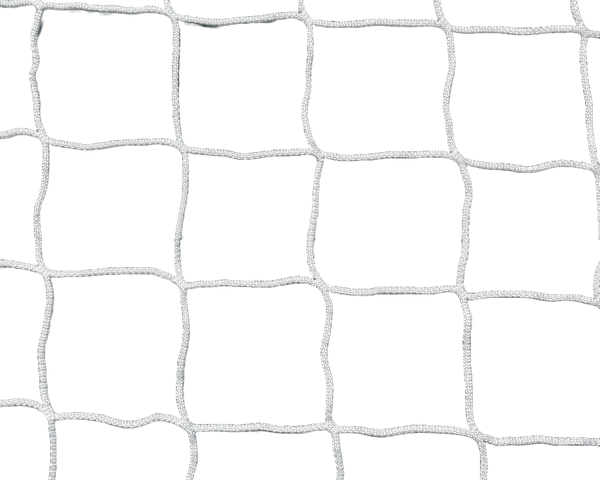 PEVO 8x24 World Cup Soccer Goal Net - 8' x 24' x 6' x 6' - 4mm - Knotless