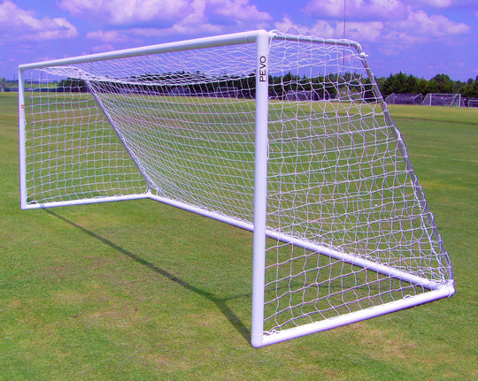 PEVO Park Series Soccer Goal - 8x24-Goal-Pevo Sports-Angle