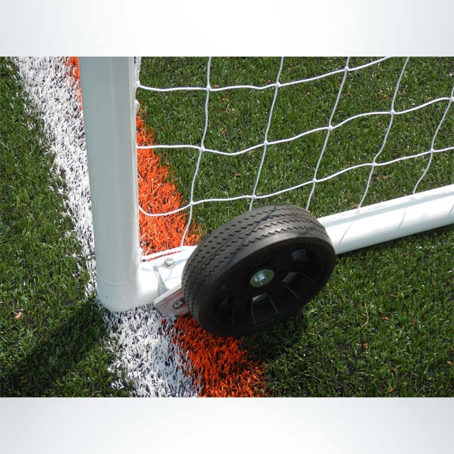 soccer goal wheels angle