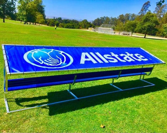 covered bench
